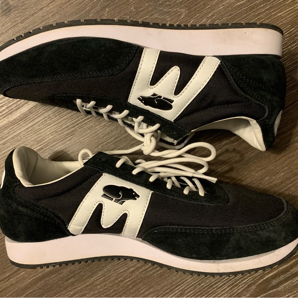 5.5 Karhu Albatross Black White F802519 Unisex Wmn  Sneaker Tennis Shoe Athletic